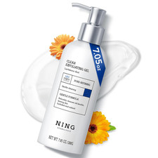 Exfoliating Face Scrub: Gentle Face Exfoliator Peeling Gel with PHA & AHA, Niaci