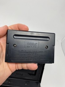 Sega Genesis Super Thunder Blade 1989 Complete in Box with Manual - Tested Works