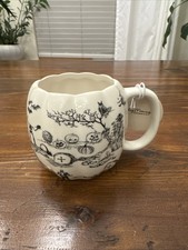 Halloween Coffee Mug Haunted Host Scary Ghost Pumpkins graveyard spooky cup