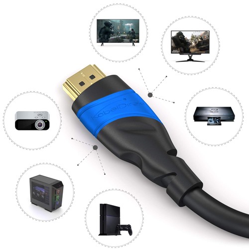 KabelDirekt – 8K / 4K HDMI Cable – 15ft & More HDMI Cables (0.5ft–75ft) – Ger... - Picture 7 of 7