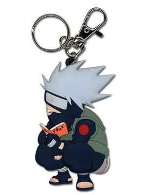 Key chain (rubber) Naruto NARUTO [Kakashi Hatake (Chibi Ver. 2 Icha Icha Paradis