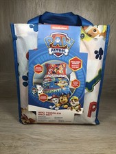 4 pc Nickelodeon Paw Patrol Toddler Bed Set NIP