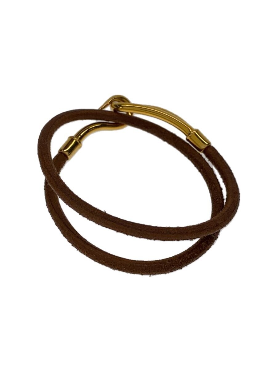 Hermes Brown Leather Bracelet for Men Model 3207