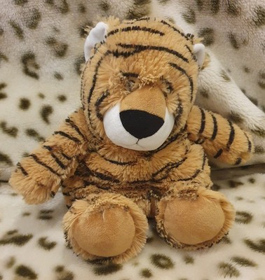 WARMIES Tiger Stofftier Mikrowelle wärmend gewichteter Lavendelduft BRANDNEU
