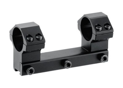 Leapers Accushot 1-Pc Mount w/1'' Rings, High, 11mm Dovetail