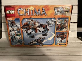 LEGO Legends of Chima Sir Fangar's Sabre-Tooth Walker 70143 USED 80% Complete
