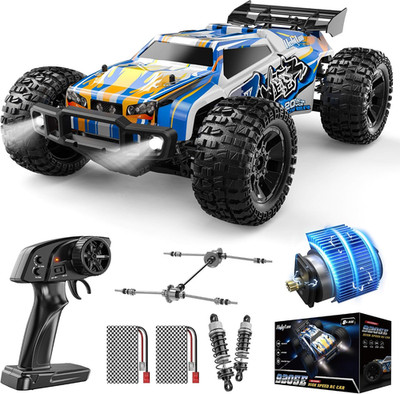Holyton 1:10 48+ KM/H Remote Control Car 4WD Off road RC Monster Truck for Adult