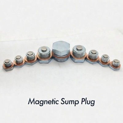 Magnetische Ölwanne Ablassschraube Scheibe Schraube VIELE GRÖßEN METRISCH UNF BSP UNC GEWINDE