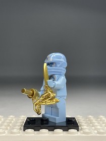 NEW Ninjago NRG Zane w Scythe Custom Lego Minifigure Rise of the Snakes 9590