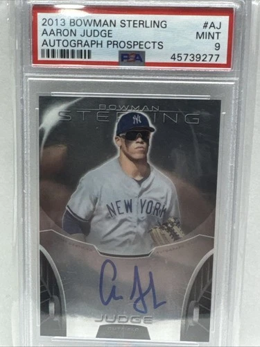 Aaron Judge 2013 Bowman Sterling Prospects PSA 9 #AJ New York Yankees