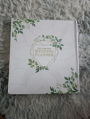 Hochzeitsplaner Buch Organizer Hardcover Verlobungsgeschenk Brautplanung Tagebuch