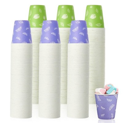 600 Pack 5 oz Small Disposable Cups, Disposable Paper Cups, Mini Paper Cups, ...