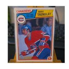 O-Pee-Chee 1983-84 Mario Tremblay #199 Montreal Canadiens Hockey Card