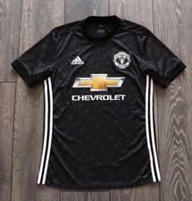 MANCHESTER UNITED FOOTBALL SHIRT AWAY KIT SEASON 2017 2018 ADIDAS SIZE ADULT S
