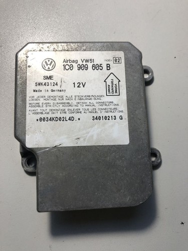 Volkswagen PASSAT B5 1999 Airbagsteuergerät 1C0909605B DRA893
