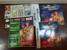 advance wars dual strike Nintendo DS Cover Booklet Manual ONLY NO GAME