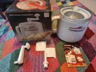 Donvier Manual Hand-Crank 1-Quart Ice Cream Maker White Box Instructions