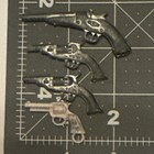 Lot of 4 Miniature Toy Cap Pistols Cowboy Western Guns  — photo 7