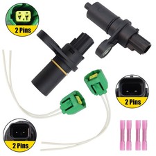 New Input Output Speed Sensor Kit 2 Connectors For Chrysler Jeep Dodge Liberty New Input Output Speed Sensor Kit 2 Connectors For Chrysler Jeep Dodge Liberty