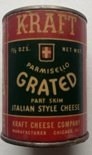 Vintage Unopened Kraft Grated Italian Style C...