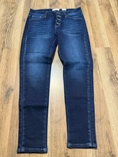 KanCan Jeans, Women's Size 28, Blue, Denim, Mid Rise, Skinny, Dark Wash
