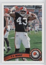 2011 Topps TJ Ward #128 0a1