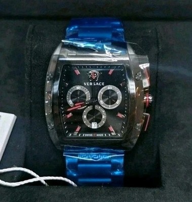 VERSACE Dominus Chronograph Swiss Quartz Men's Analog Watch