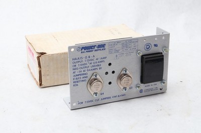 Power-One HTAA-16W-A Linear DC Power Supply HAA15-0.8-A New Open Box