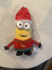 Minions Rise Of Gru Kevin Christmas Plush Jingle Bells Animated Sings Walks