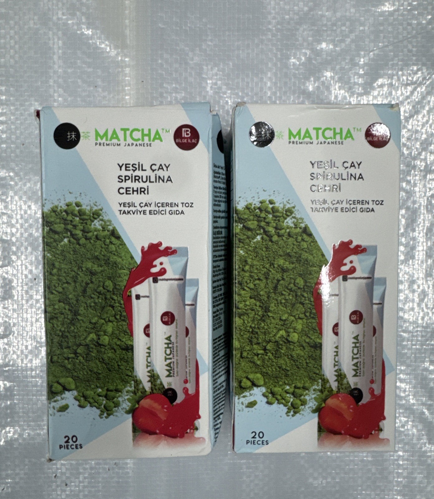 2 pack 40 sachets Matcha Premium Detox Antioxidant Burner Na