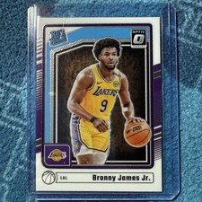 2024-25 Panini Donruss Optic - Bronny James Jr. #282 Rated Rookie