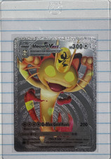 Meowth VMAX HP300 Silver Foil Pokemon Card G-Max Gold Rush card # SWSH005 on eBay