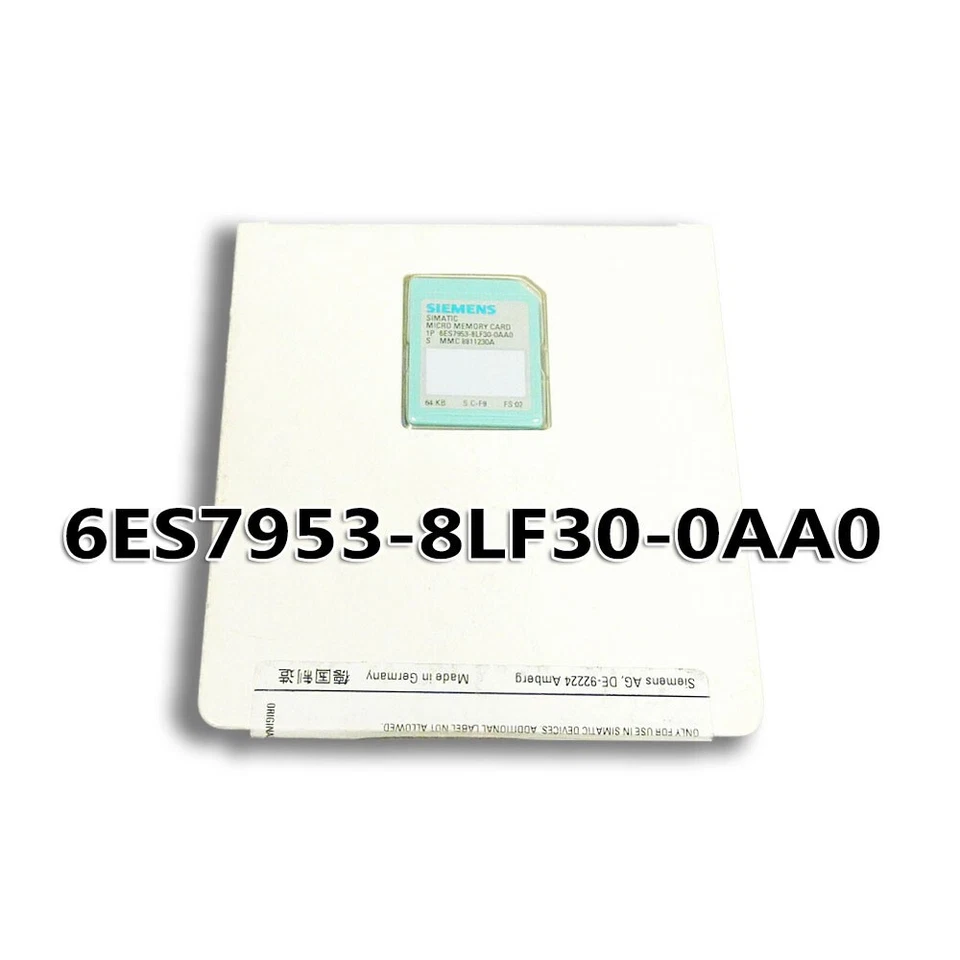 New Siemens 6ES7953-8LF30-0AA0 6ES7 953-8LF30-0AA0 SIMATIC S7 Micro Memory Card - Image 4 of 4