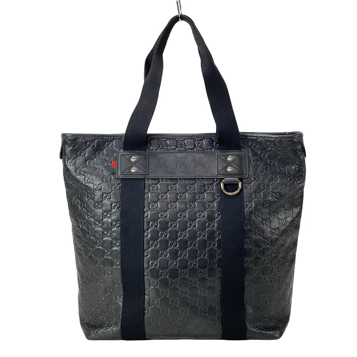 Sac fourre tout Gucci Shimaline cuir noir occasion