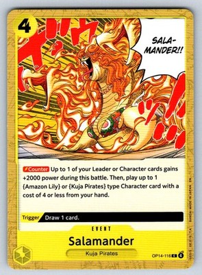 Salamander C The Azure Sea's Seven OP14-116 NM