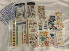 Vintage Stickers 80  s 90  s Rare Grossman Making Memories Beach Prism Debbie Mumm