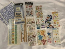Vintage Stickers 80’s 90’s Rare Grossman Making Memories Beach Prism Debbie Mumm
