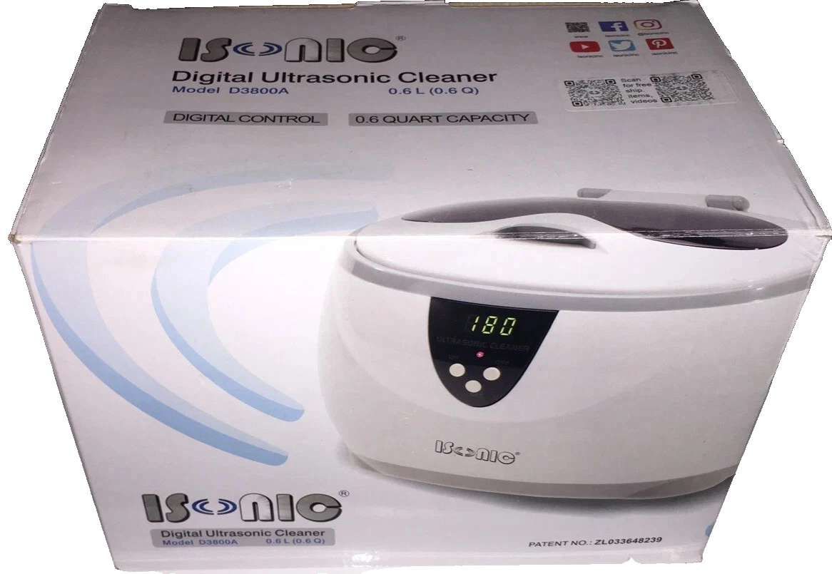 iSonic Ultrasonic Cleaner - Thumbnail 2