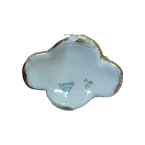 ANTICO PREZIOSO VASO CERAMICA MAIOLICA SESTO FIORENTINO RAFFIGURANTE FIORI - Foto 5 di 6