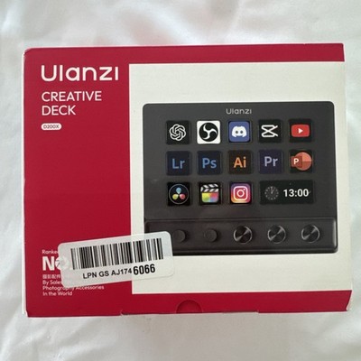 Ulanzi D200X All-in-One Creative Deck Desktop Control Hub Video Photo Console