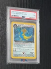 Pokemon Dark Dragonite 5/82 Team Rocket Holo - PSA 7 (NM)