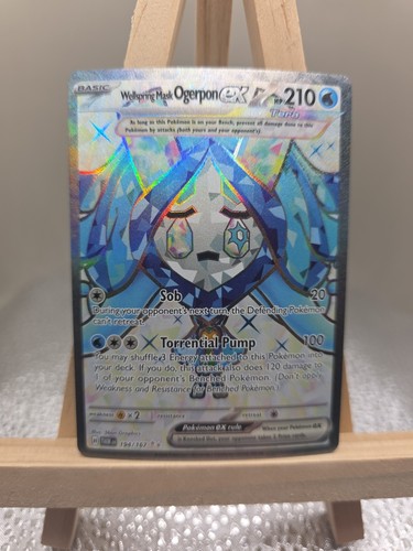 Wellspring Mask Ogerpon ex 194/167 Sv06: Twilight Masquerade Holo - Mint