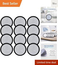 Mr. Coffee Charcoal Water Filter Discs - Replacement 12-Pack Fits Most Mister...