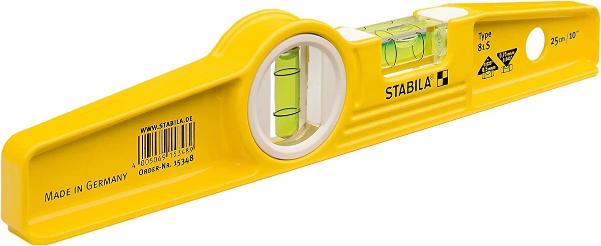 Stabila electricians level outlet