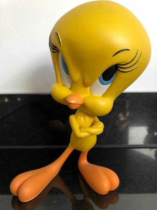 Extremely Rare! Warner Bros Looney Tunes Tweety Angry Figurine Statue | eBay
