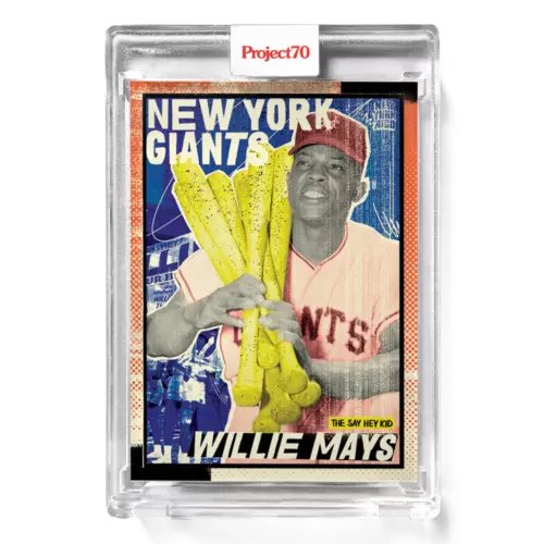 Topps Project 70 Card 709 - 1990 Willie Mays by New York Nico