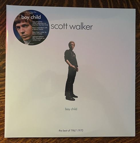 SEALED~12"LP~RSD~SCOTT WALKER~BOY CHILD~BEST OF 1967-1970~WHITE VINYL~4 EXC.SONG