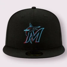 Miami Marlins MIA MLB Authentic Collection New Era 59FIFTY Fitted Cap - 5950
