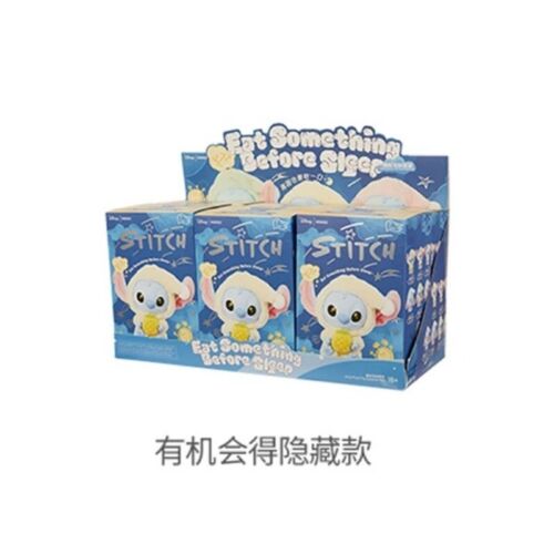 Authentic Miniso Stitch Eat Something Before Sleep Series Vinyl Figure Blind Box - Picture 2 of 25