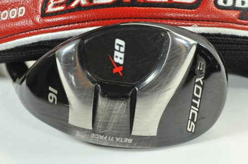 Tour Edge Exotics CBX 16* Hybrid Stiff Flex Right HZRDUS 6.0 Graphite # 188343